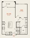 West Mockingbird A1F floor plan